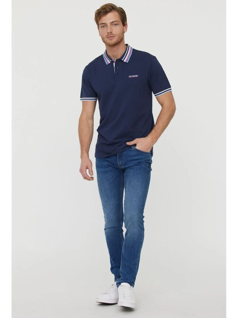 Lee Cooper   Jean coton skinny LC132   Bleu