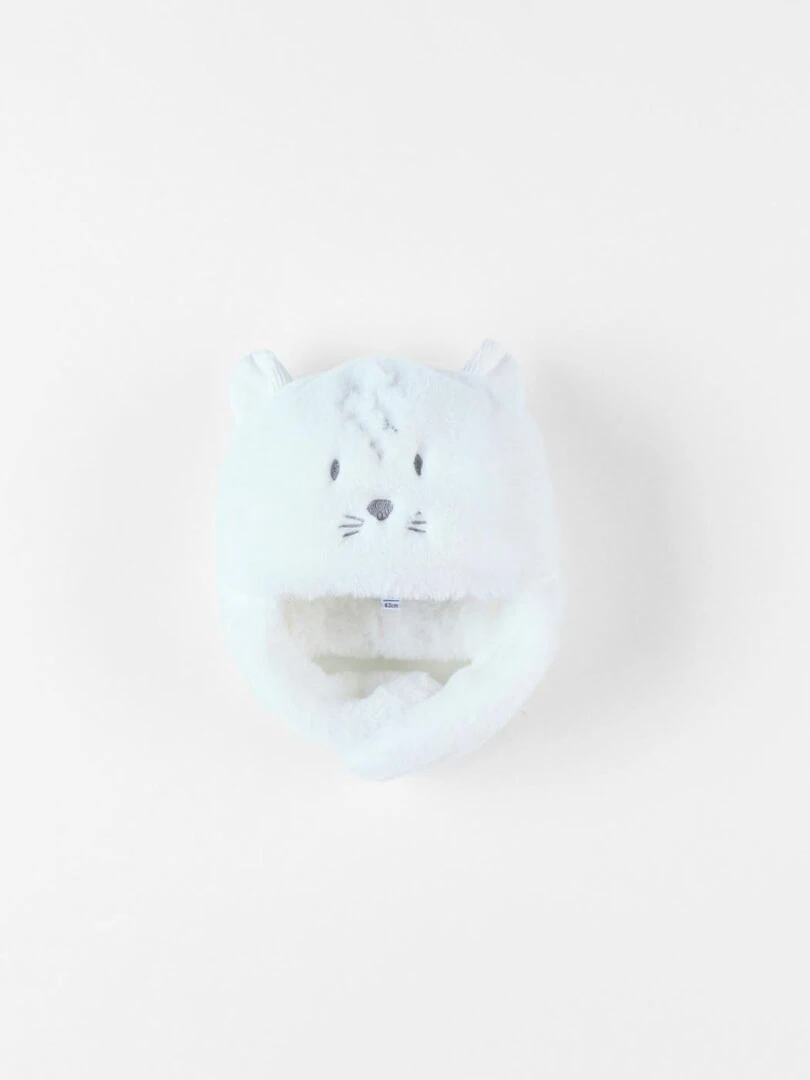 Chapka en Groloudoux® Noukie's Blanc