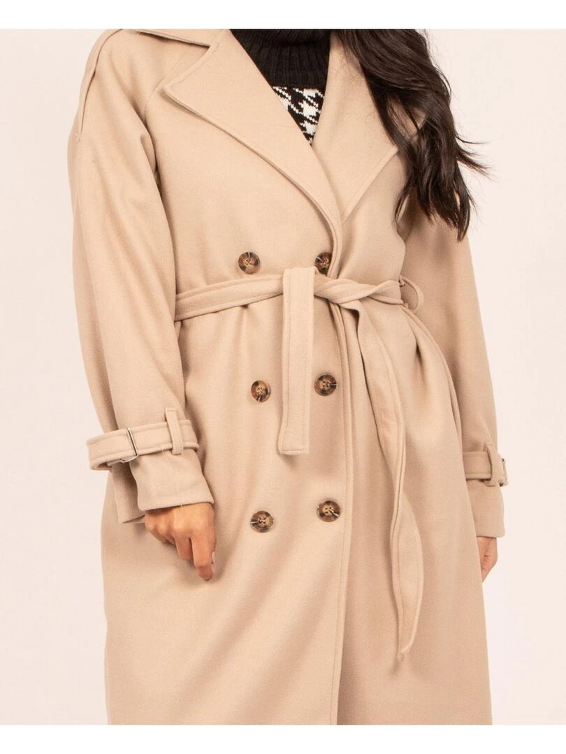 Manteau long UDOLY   Beige