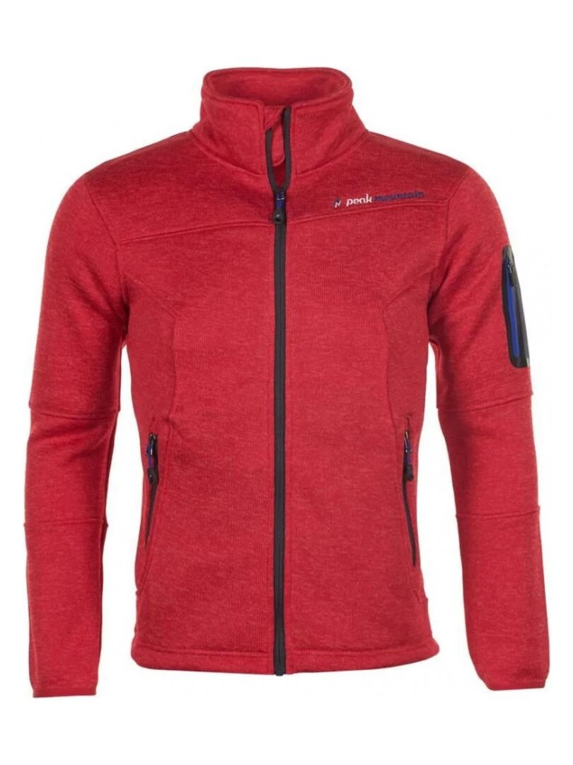 Polaire garçon ECEMAILLO PEAK MOUNTAIN Rouge