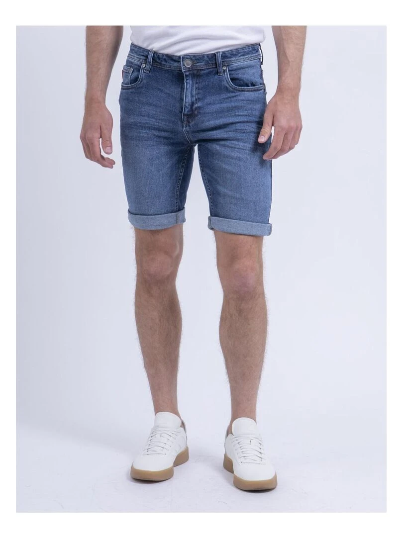 Bermuda en jean BELONI Bleu foncé