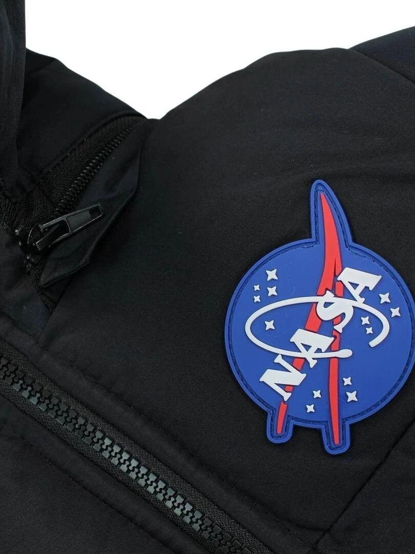Nasa Doudoune garçon imprimé logo Noir