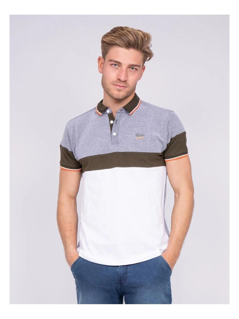 Polo pur coton PECOLO Kaki