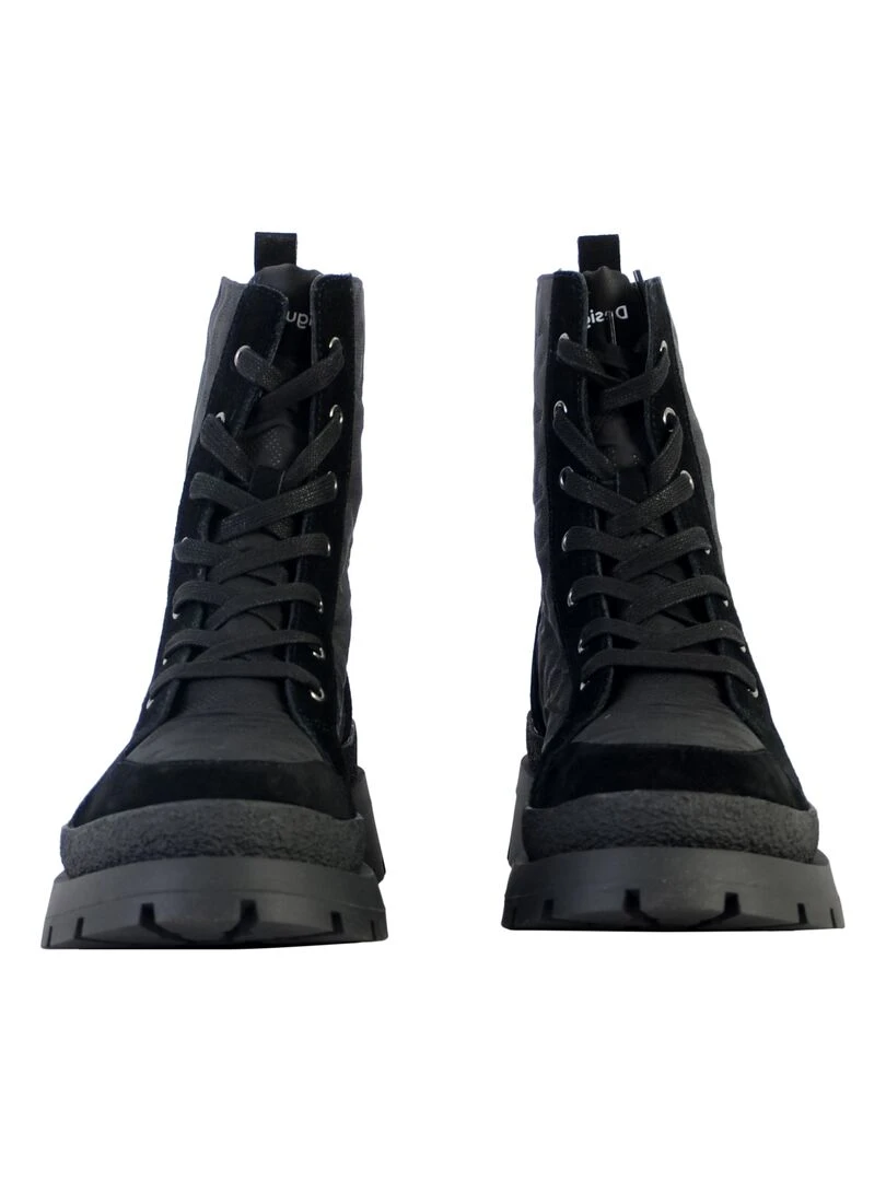 Bottine à Lacets Desigual Padded   Noir