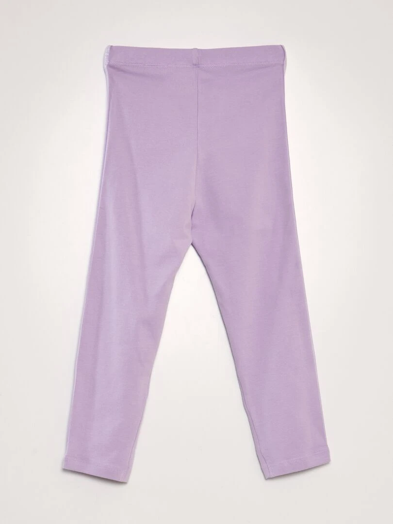 Legging fantaisie   Mauve