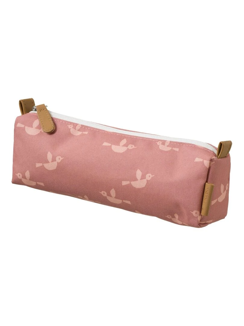 Trousse scolaire Oiseau Rose