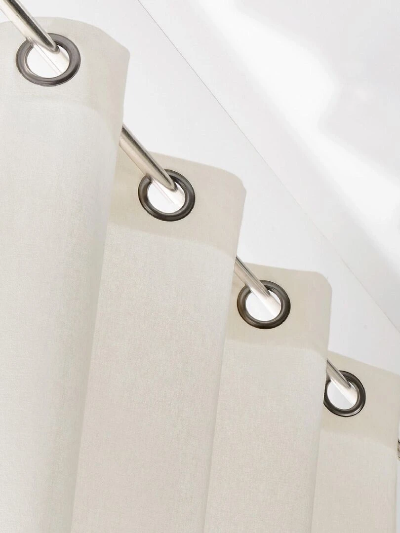 Rideau esprit naturel Blanc