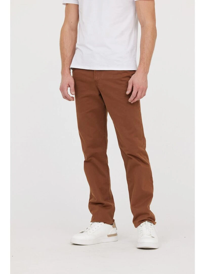 Lee Cooper   Pantalon coton regular LC118ZP   Camel