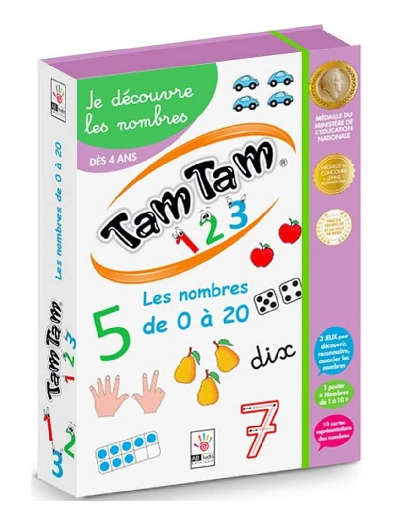 Tam Tam 1 2 3 : Je découvre les nombres N/A