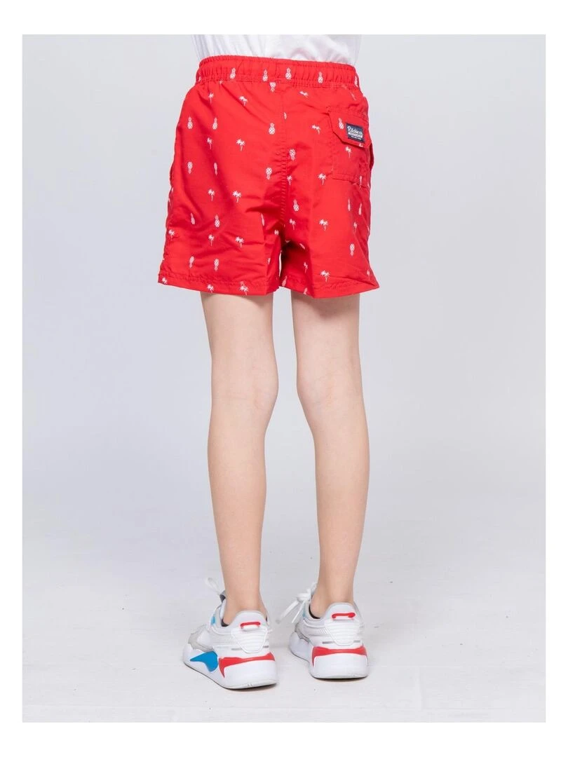 Short de bain GIORGIO J Rouge