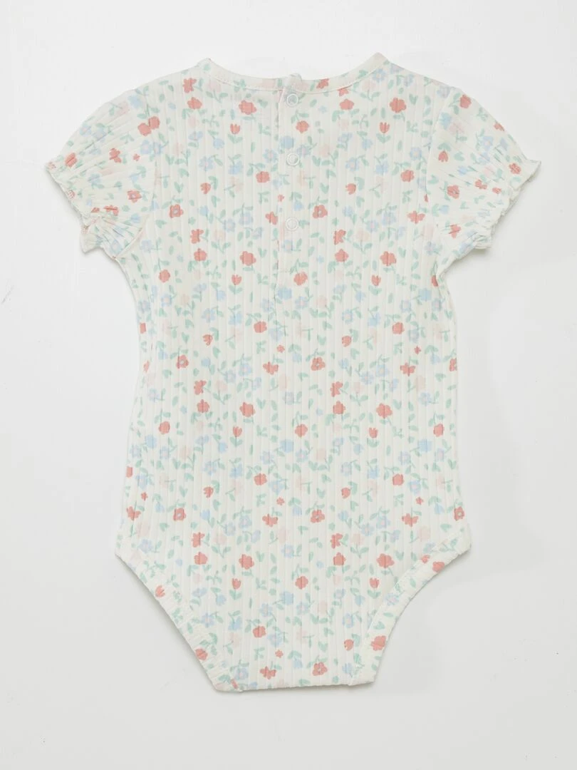 Body manches courtes   Vert