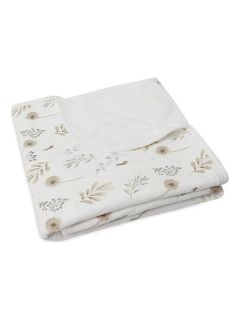 Couverture Berceau Jersey 75x100cm Fleurs sauvages Jollein Multicolore