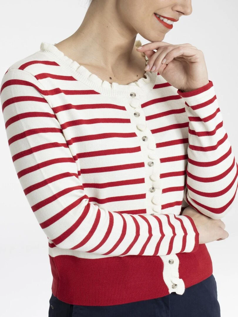 Gilets  OCEAN   Gérard Pasquier   Rouge