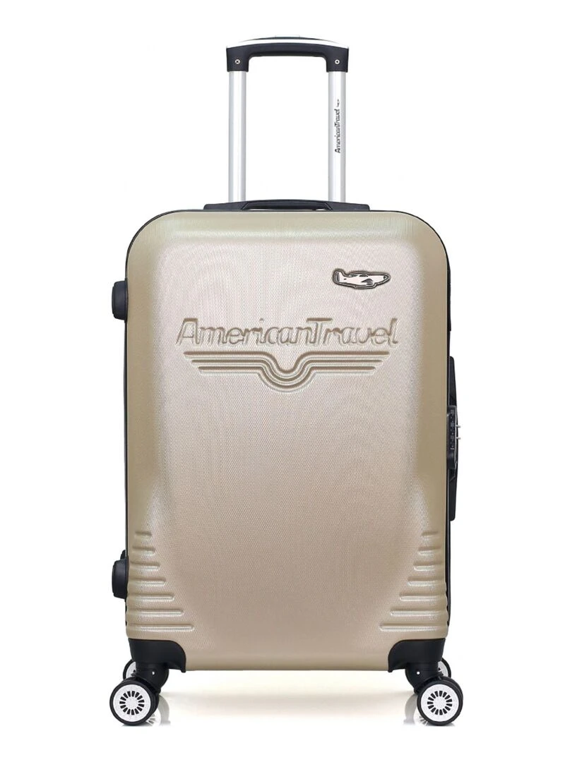AMERICAN TRAVEL VALISE M DC Beige