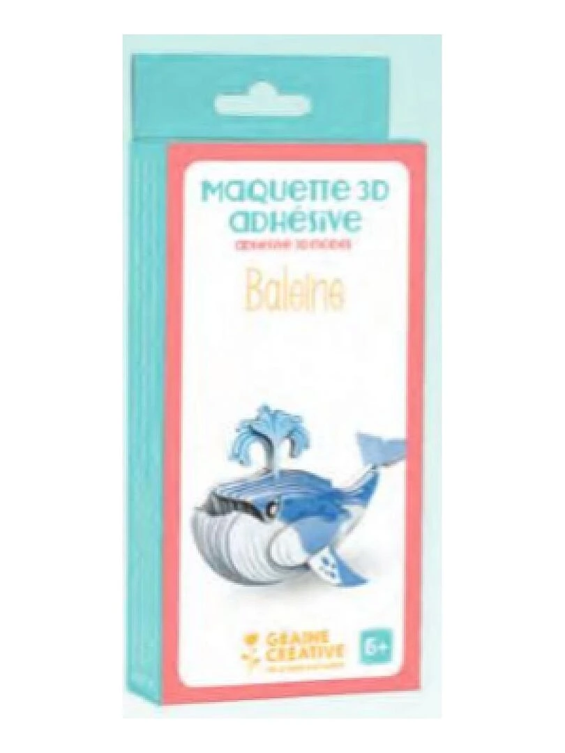 Baleine Maquette en bois 3D à assembler N/A