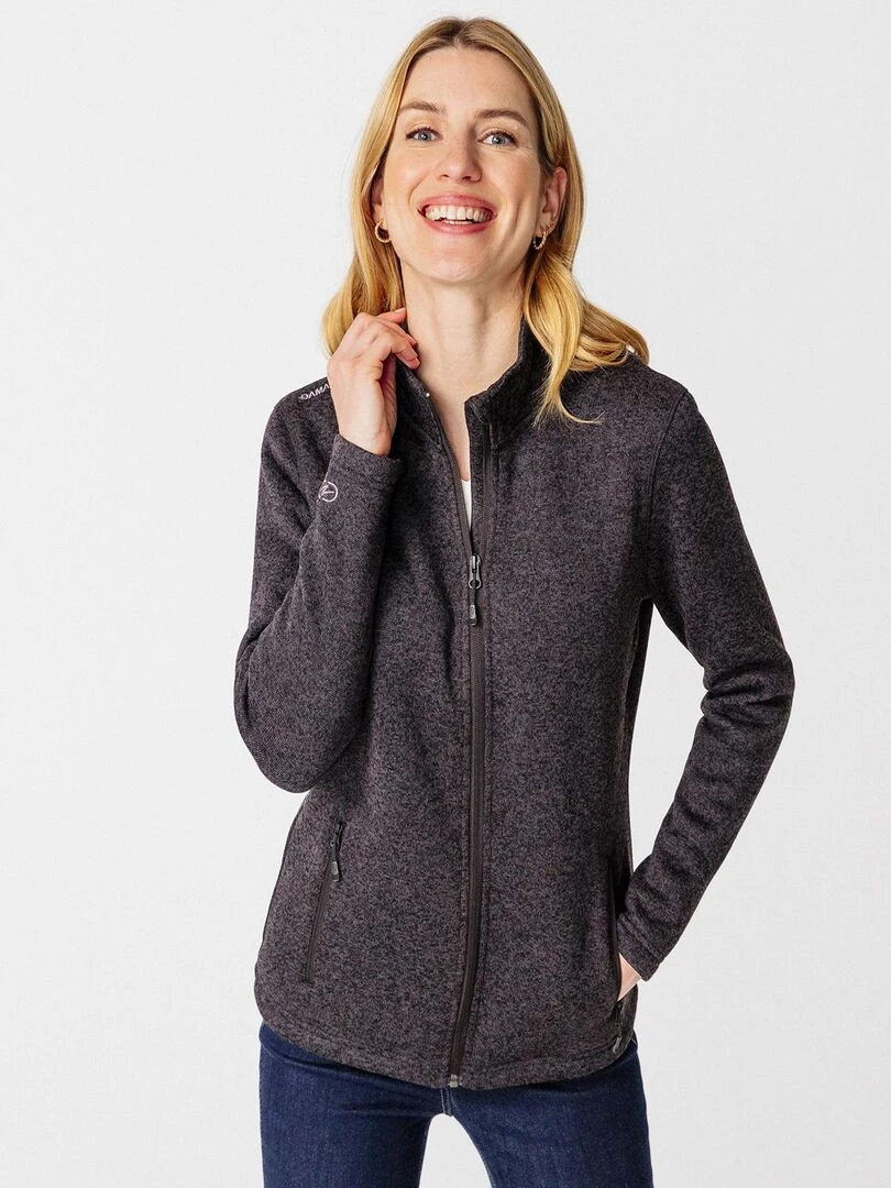 Polaire col montant Thermolactyl femme DamartSport Noir