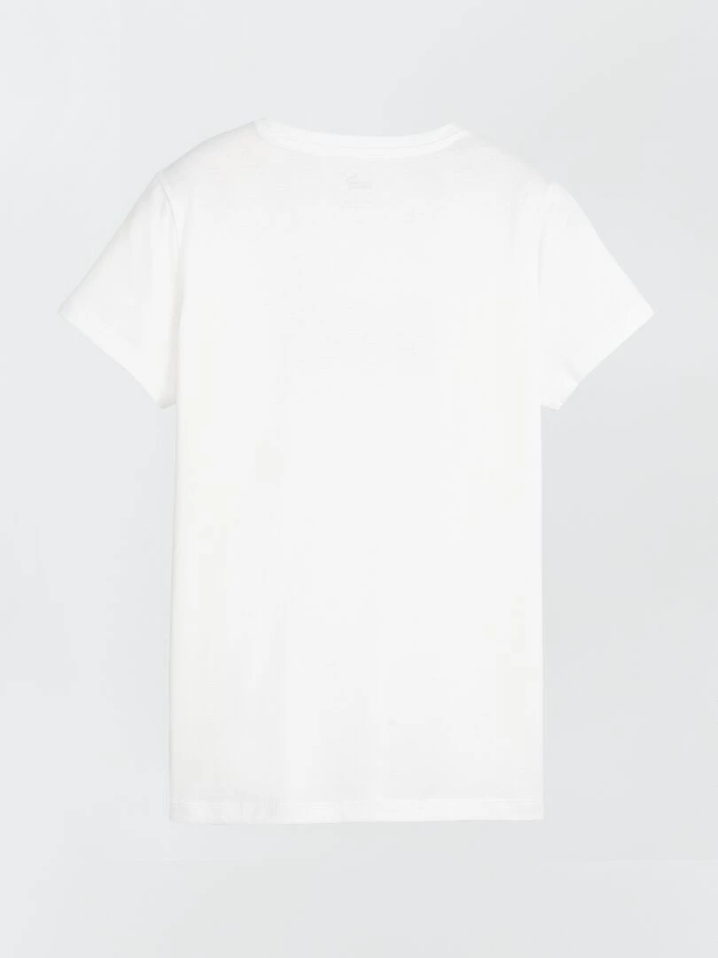 T shirt simple 'Puma' Blanc