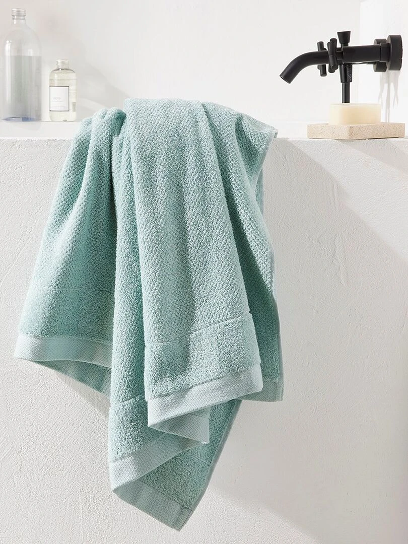 Maxi drap de bain uni 'BIO ORGANIC' 'TODAY' Vert