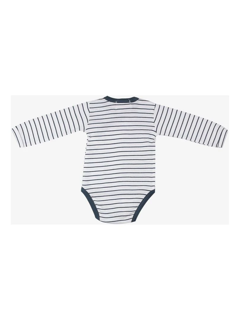 Body marinière manches longues   Bleu