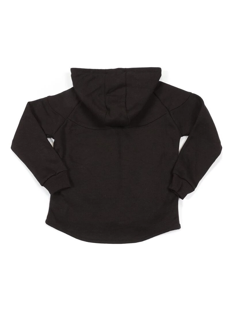 SWEAT ZIPPE CAPUCHE WIPACK BOY   Noir