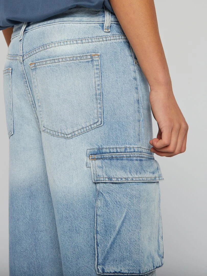 Jean large battle   Triple stone