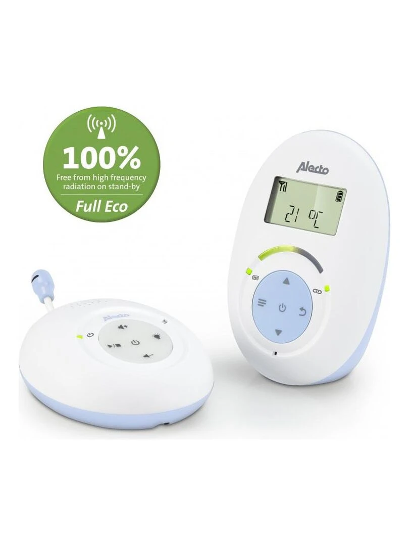 Babyphone digital Eco DECT Alecto Blanc