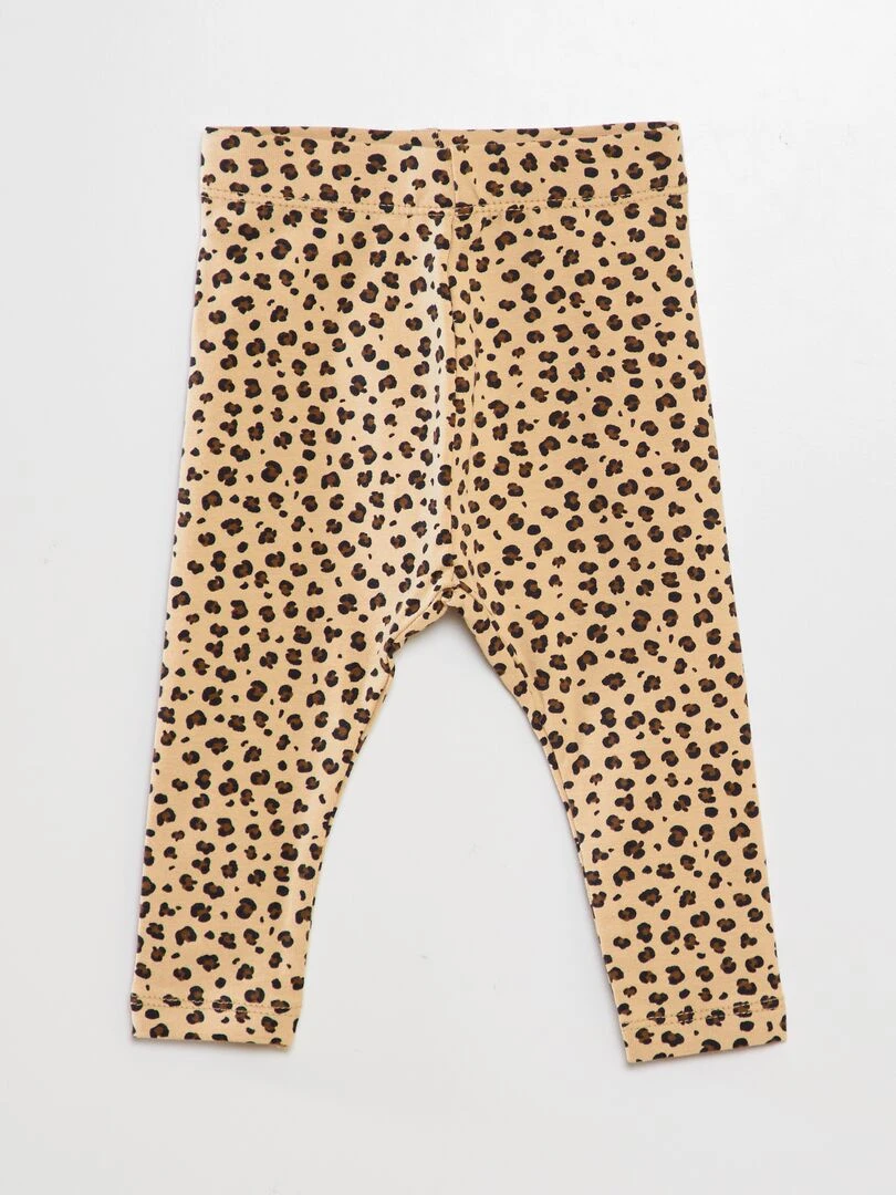 Legging long fantaisie Léopard