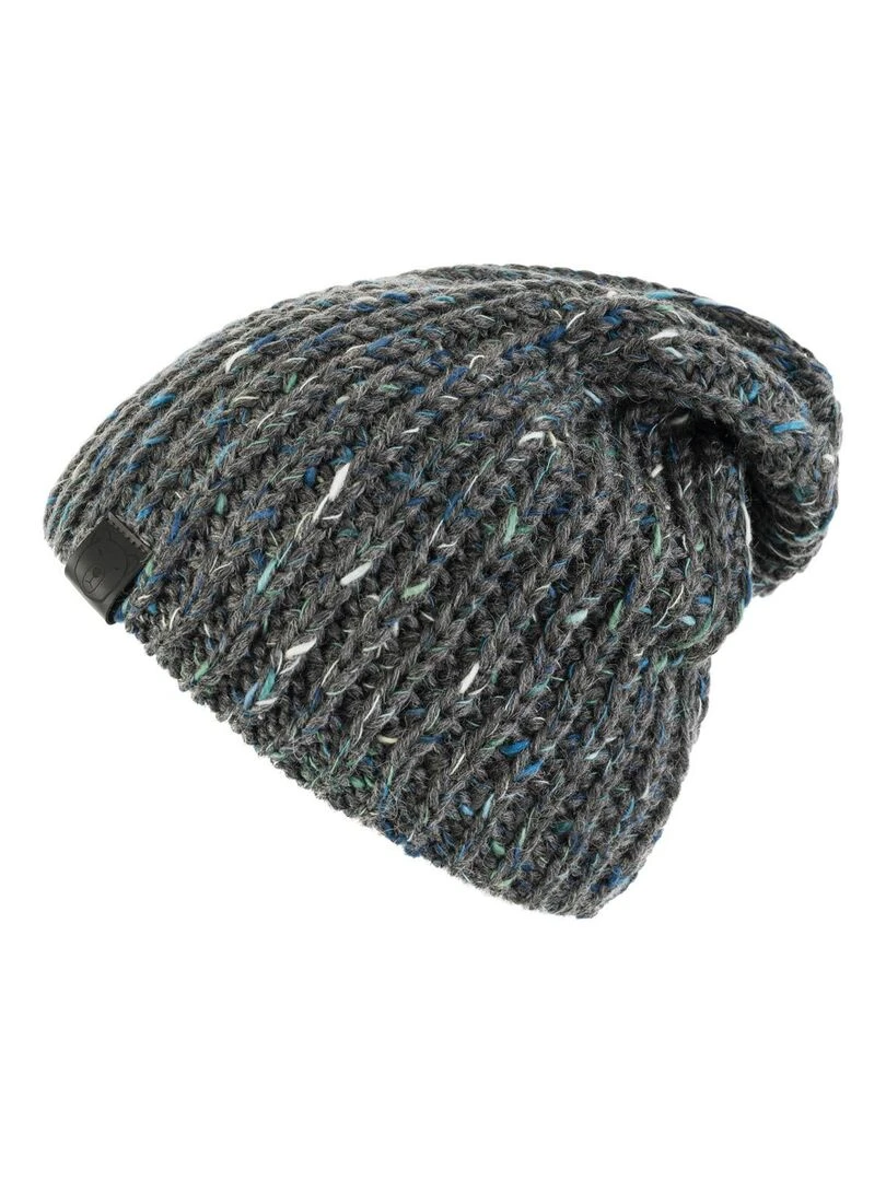 Ensemble Echarpe Bonnet Cabra   Made in UE   Gris foncé