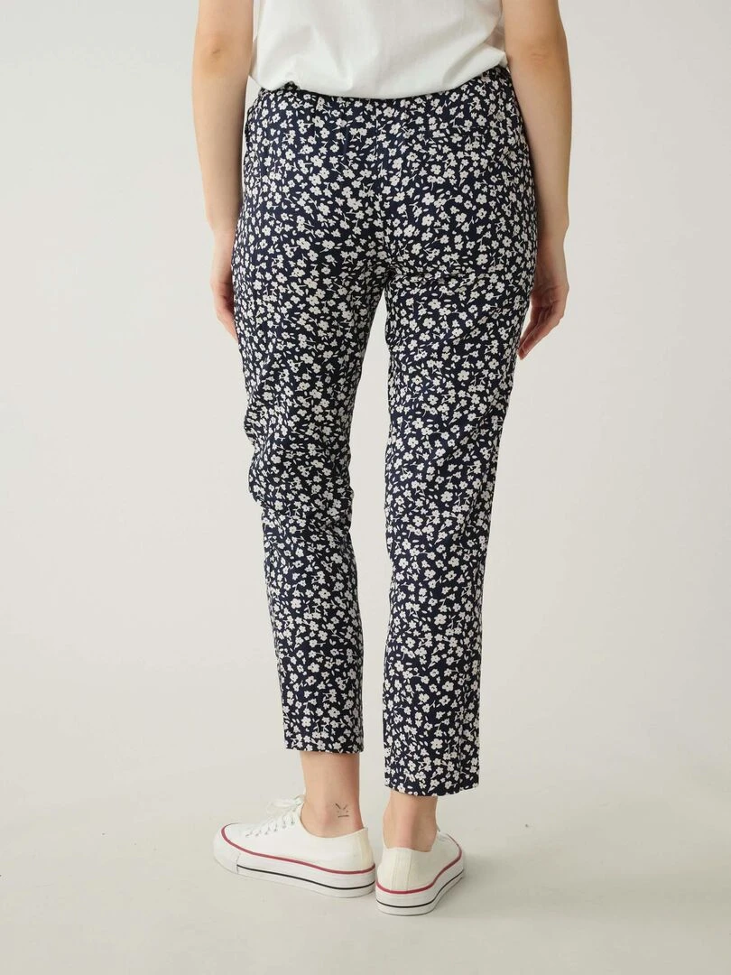 Pantalon long en twill pour femme 'Deeluxe'   Bleu