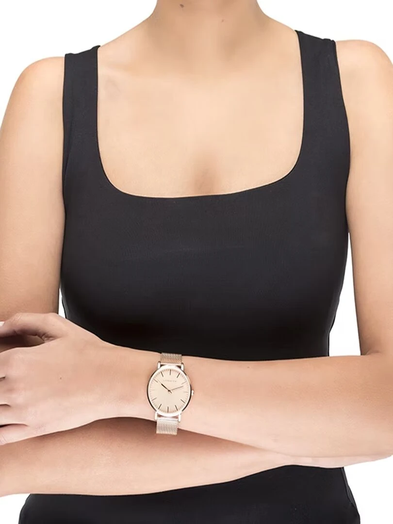 Montre murna  finition or rose 18 carats   Doré/or