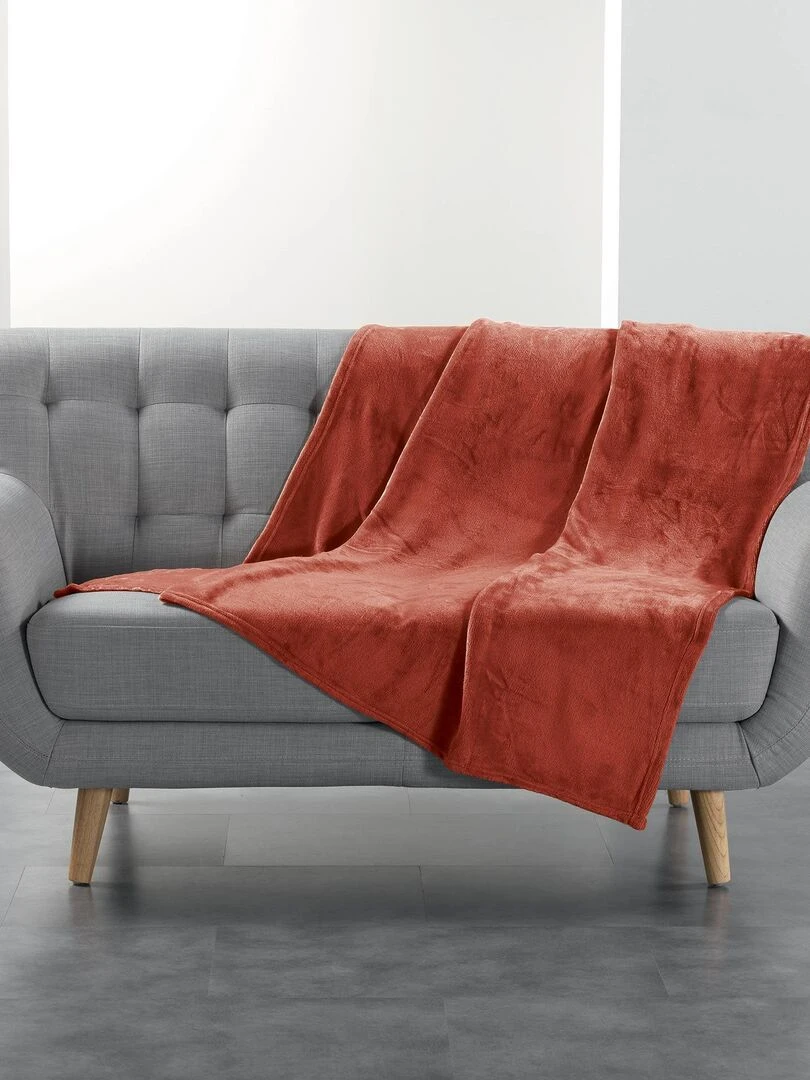 Plaid Flanelle Collection Flanoux Orange
