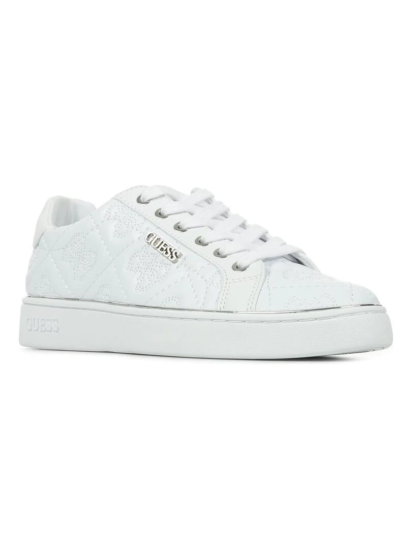 Baskets Guess Beckie Blanc Argenté
