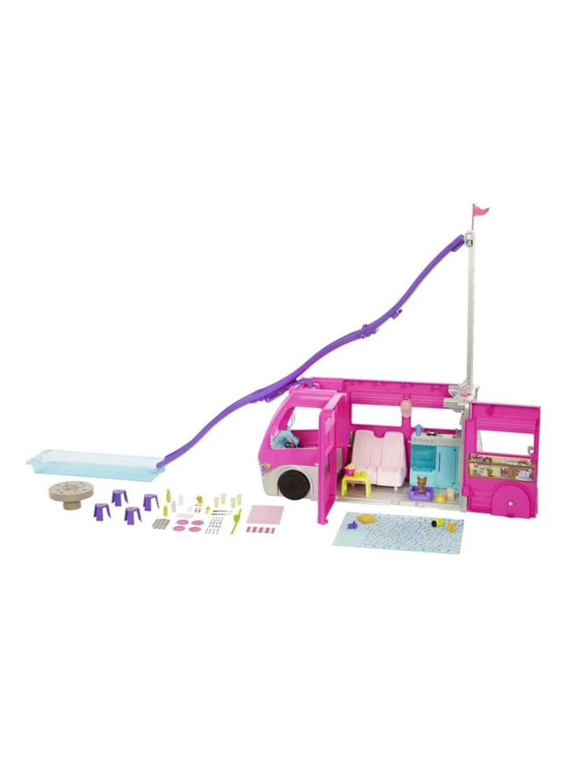 Coffret Barbie : Méga Camping Car De Barbie N/A