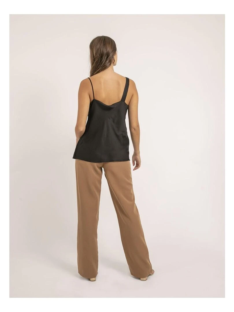 Caraco satin FELANA Noir