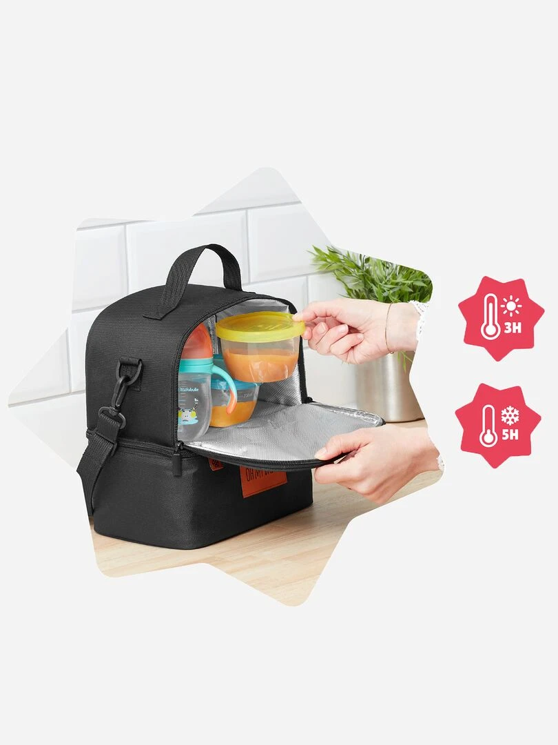 Sac isotherme 'Badabulle'   Noir