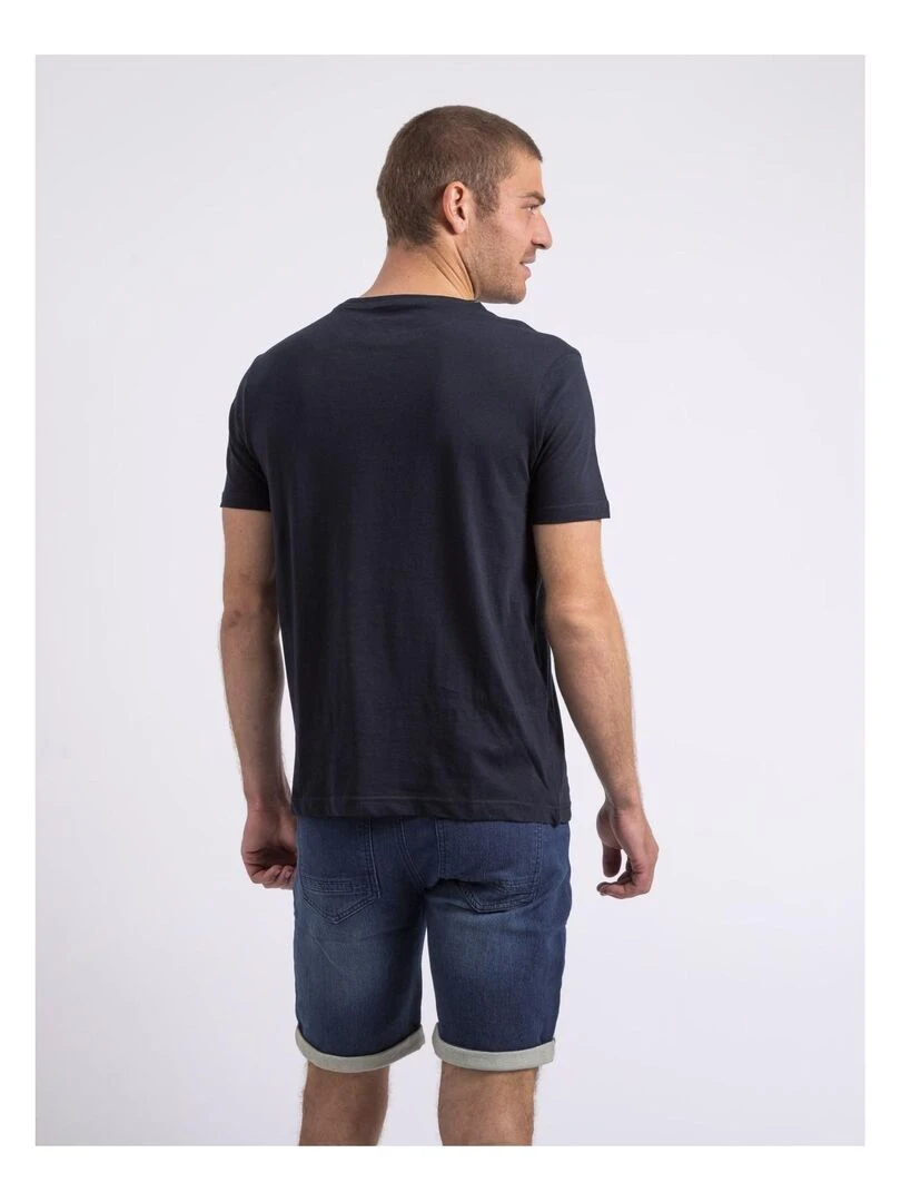 T shirt col rond NOUMARS   Bleu marine