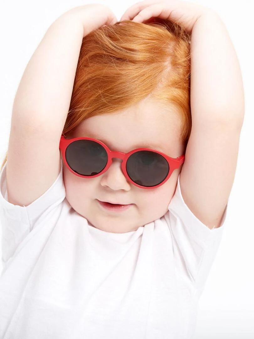Lunettes de soleil coquelicot (2 4 ans) Rouge
