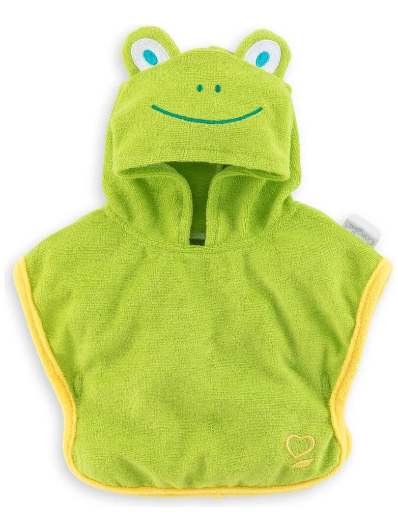 Cape de bain grenouille pour poupon 36cm N/A