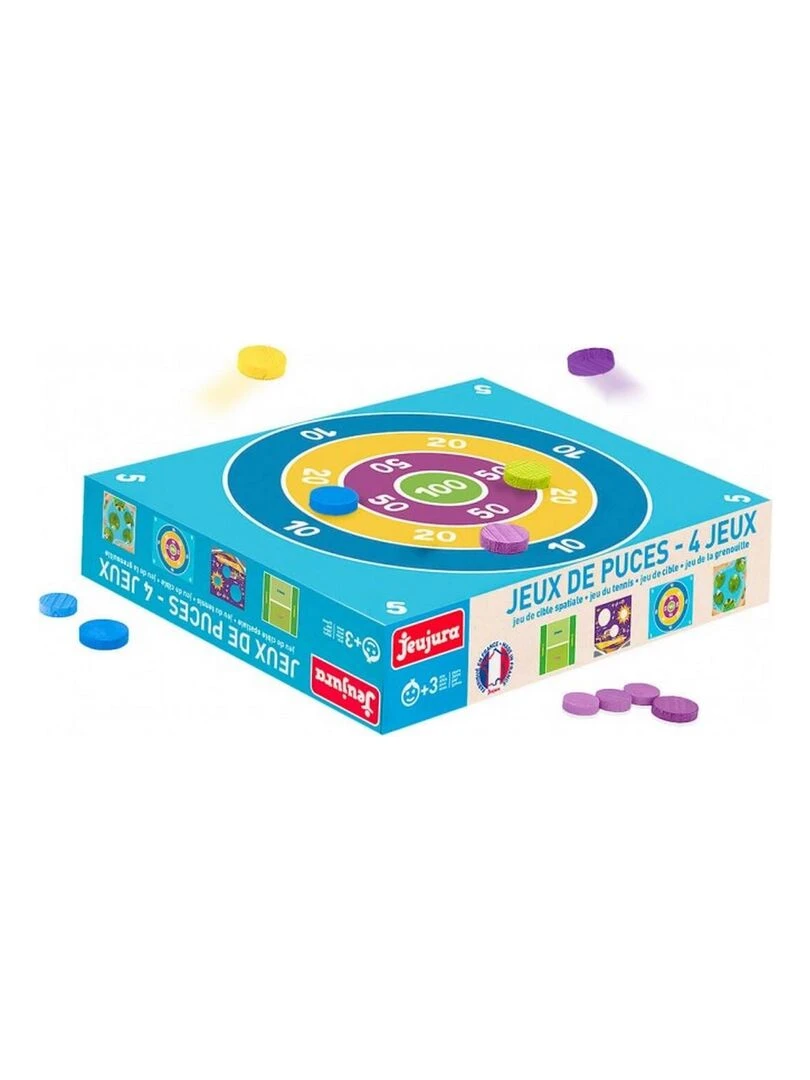 Coffret 4 jeux : Jeux de puces   N/A
