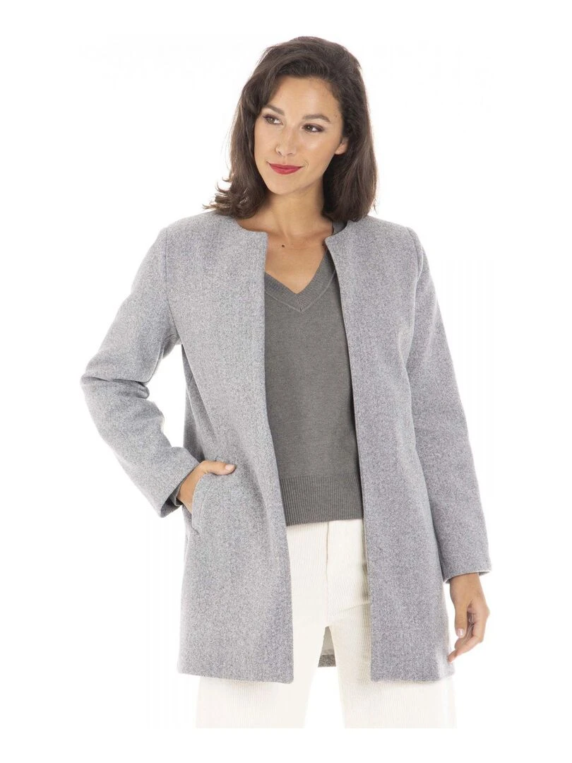 Manteau ELIE Gérard Pasquier Gris