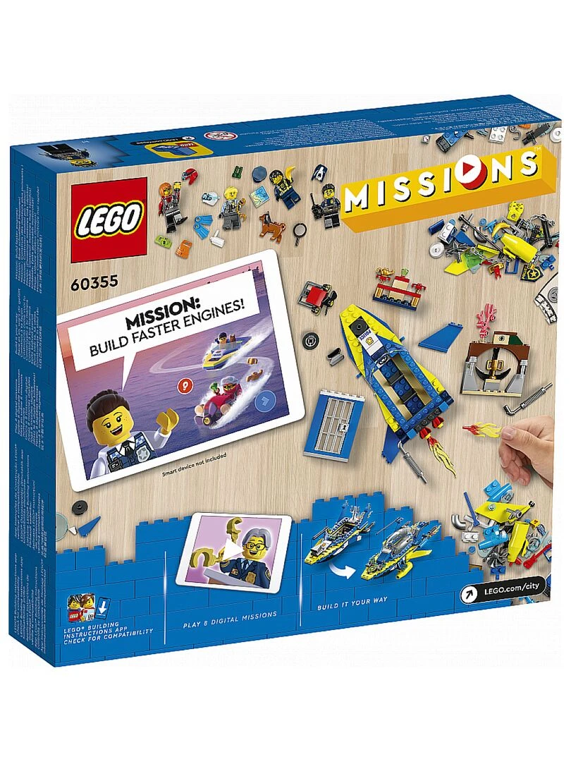 60355 Missions Des Détectives De La Police Sur Leau ® City   N/A