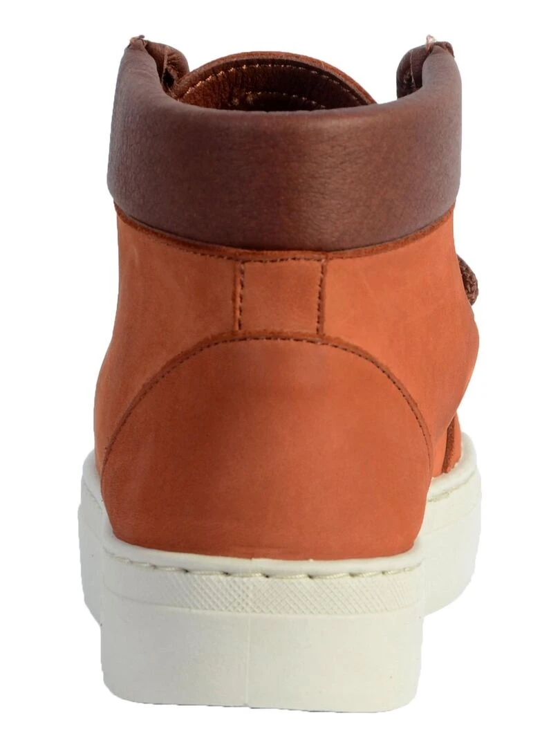 Basket Natural World Wallabi Cuello On Napa   Marron