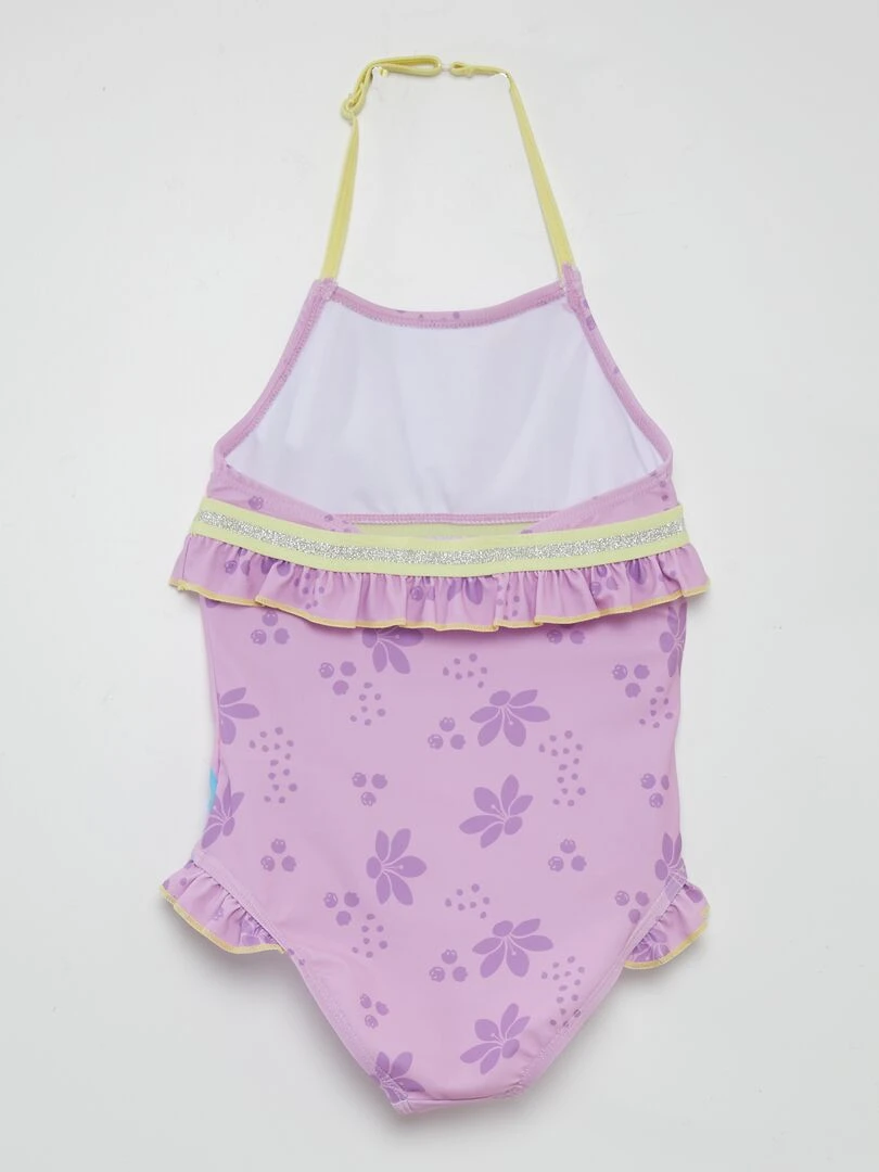 Maillot de bain 'La reine des neiges'   1 pièce   violet