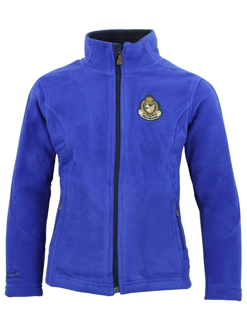 Polaire fille GASAK PEAK MOUNTAIN Bleu