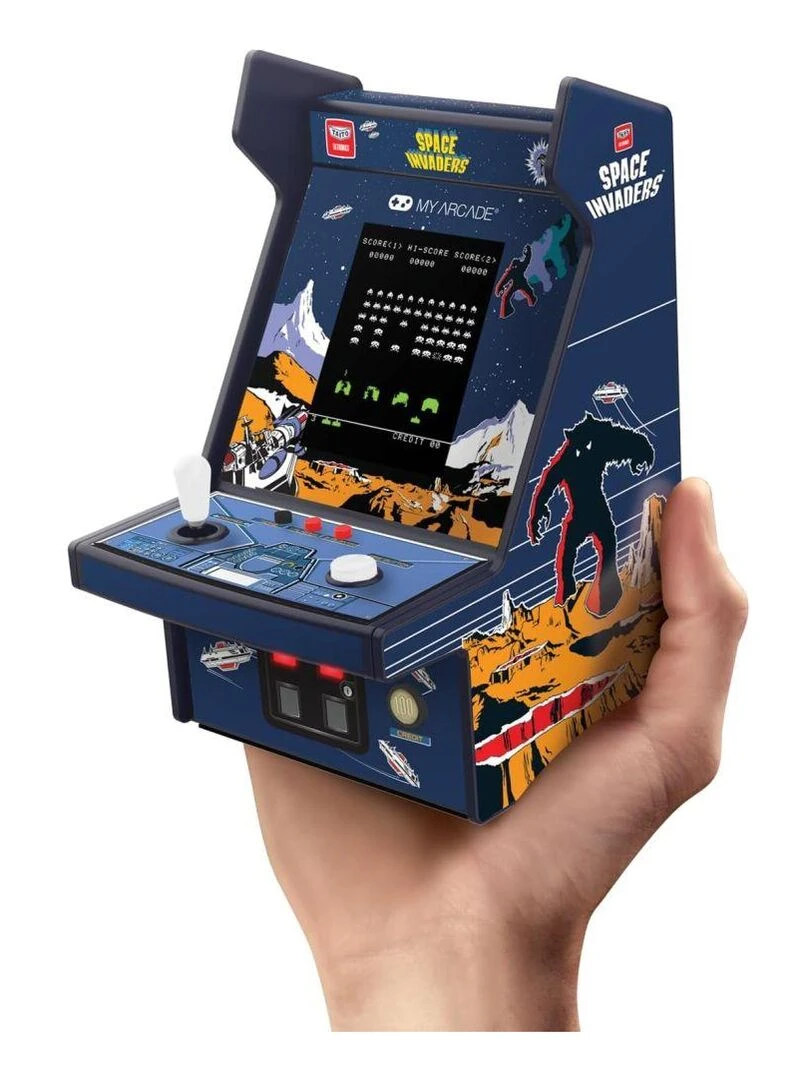 Micro Player SPACE INVADERS 2 Mini Borne PRO 6 7" My Arcade N/A