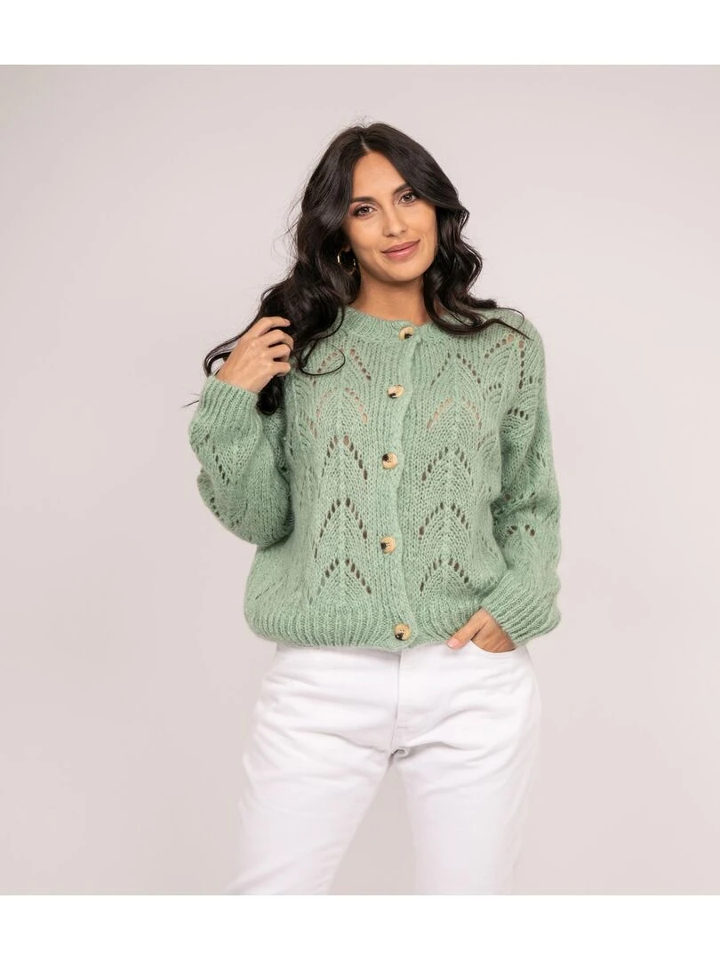 Gilet KAMILIA Vert