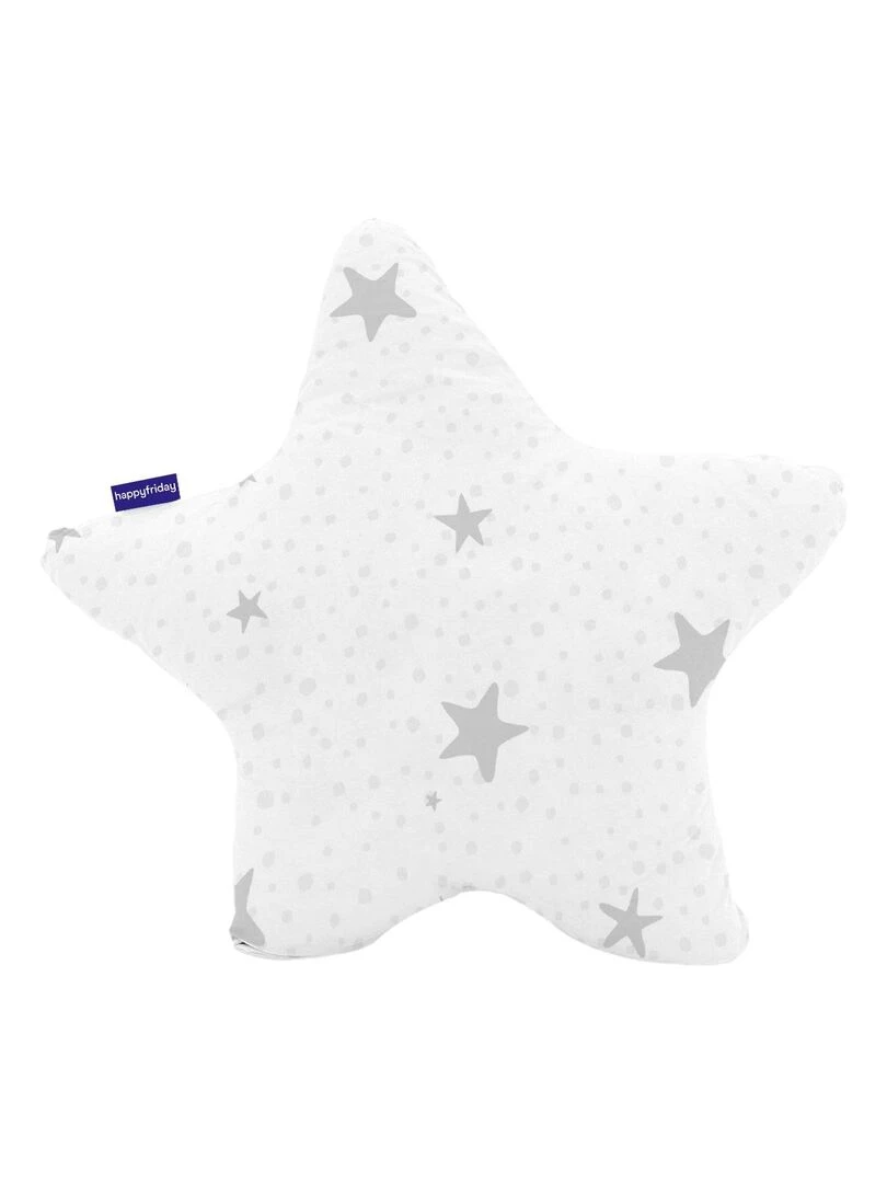 Coussin Little star "Happyfriday" Gris