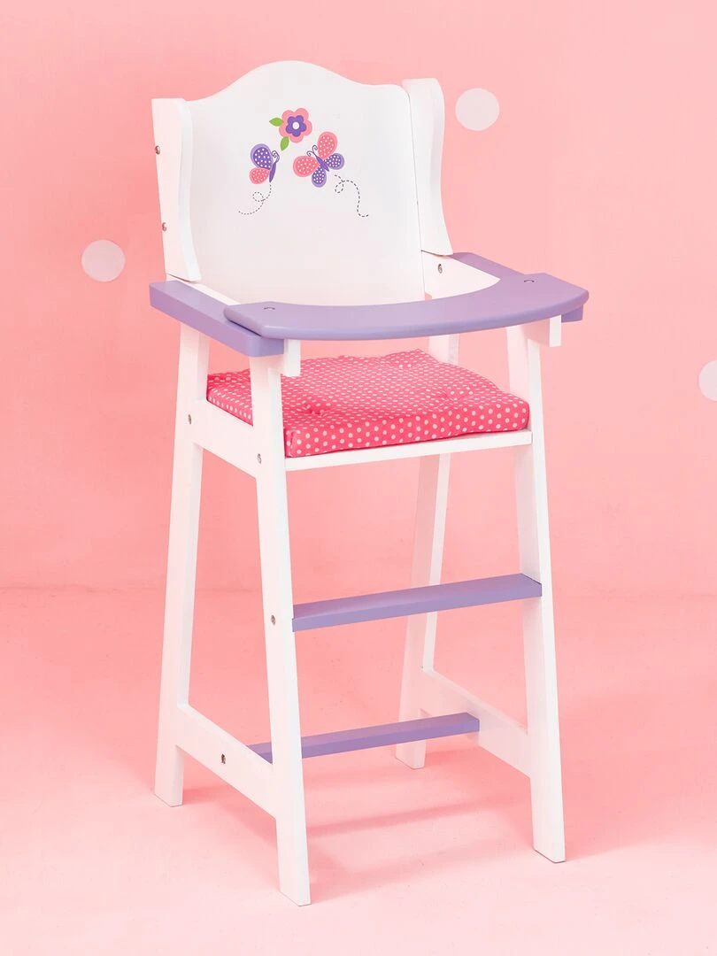 Chaise haute poupon poupée Little Princess mobiler bois jeux jouet TD 0098A   N/A