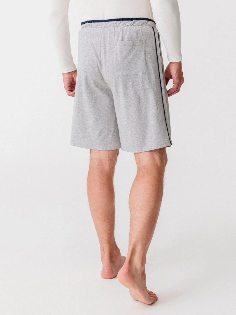 Lot de 2 shorts maille jersey   Damart   Bleu marine