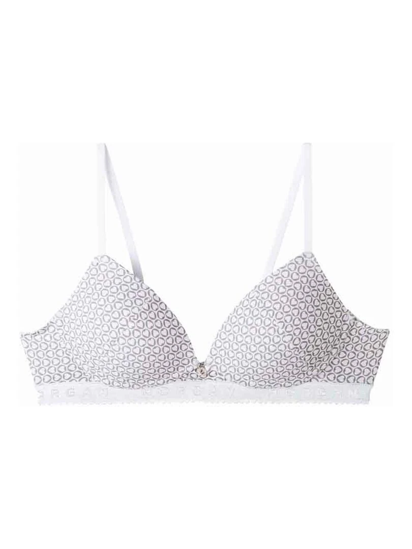 Soutien gorge coques souples GABY Morgan Blanc Noir